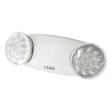 Lámpara De Emergencia 2x1 2w Led Lexo Mimbral Color Blanco