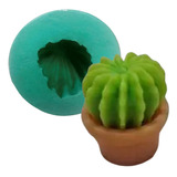 Forma Molde Silicone Sabonete - Suculenta Cacto Cactus