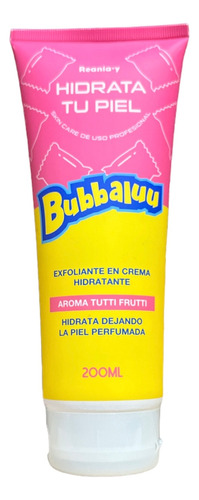 Exfoliante Corporal En Crema Bubbaluu 200ml