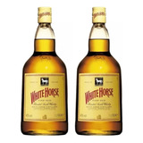 Combo 2 Whisky White Horse Cavalo Branco 1 Litro - Original