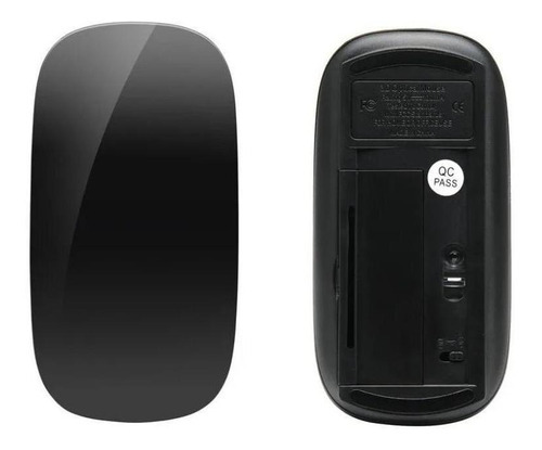 Mouse Optico Inalambrico Wireless Rf Pc Color Negro