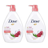 Dove Go Fresh Revive Body Wash Pump, Pomegranate  Lemon Ver