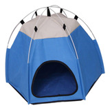 Pet Tents House Cave Gaiola Para Azul