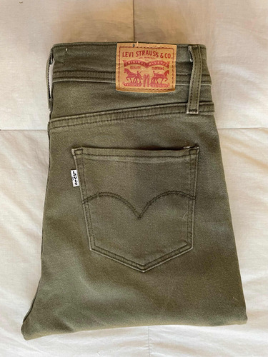 Pantalón Jean Levi's Verde T28