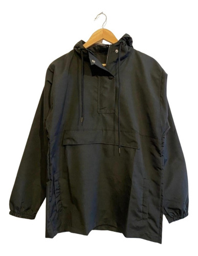 Buzo-anorak Rompevientos Negro Hombre