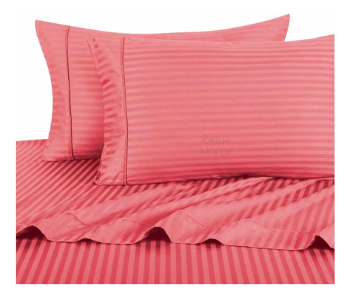 Fundas Para Almohada Elegance X 2 Unidades 50x70 Cm Coral