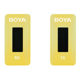 Boya By-xm6-k1y Kitde Sistema Micrófono Inalámbrico Amarillo