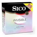 Condones Sico Invisible Caja Con 55 Piezas1