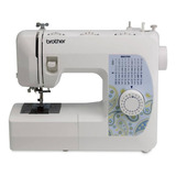 Máquina De Coser Recta Brother Bm3700 Portable Blanca 110v Color Blanco