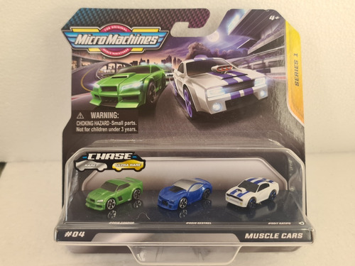 Micromachines 3 Pack Muscles Cars Serie 1 Misrecuerdosmx