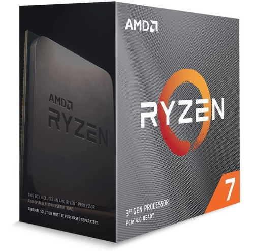 Processador Amd Ryzen 7 5700x Cache 36mb, 3.4ghz  Am4