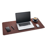 Mouse Pad Grande De Cuero Para Escritorio Antideslizante