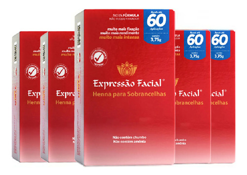 Expressão Facial Henna Para Sobrancelhas Plus 3,75g
