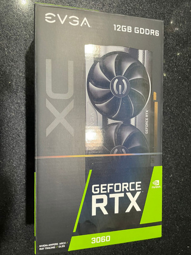 Evga Geforce Rtx 3060 12g Gddr6, Dual-fan, Metal Backplate