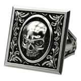 Anillo De Hombre Tales From The Crypt Plata De Ley .925