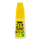 Pegamento Adhesivo Silicona Liquida Uhu Pega Todo 35 Ml