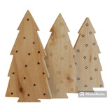 Árbol De Navidad Deco En Madera