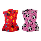 Kit 2 Roupas Para Cachorro - Vestidos Inverno Egg