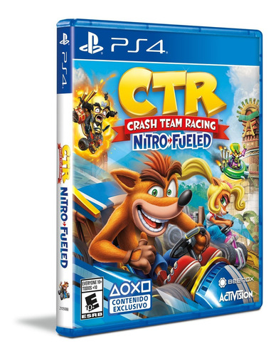 Crash Team Racing: Nitro-fueled Switch Físico  Nitro-fueled Standard Edition Activision Ps4 Físico