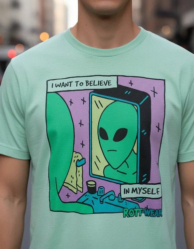 I Want To Believe, In Me X Files Area 51 Playera V Rott Wear