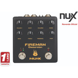 Pedal Para Guitarra Nux Fireman Distortion Dual Channel
