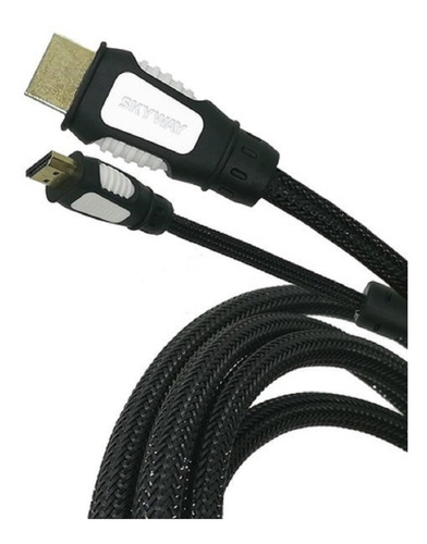Cable Hdmi 10m V2.0 Mallado 4k Ultra Hd 3d Ps5 Ps4 Smart Tv