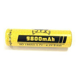 Bateria Jws 18650 - 9800mah - Dourada