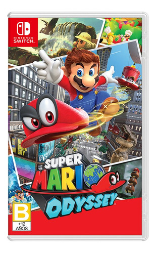 Video Juego Nintendo Switch Super Mario Odyssey Ob