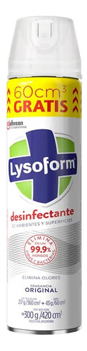 Lysoform Desinfectante Original Aerosol X 420ml