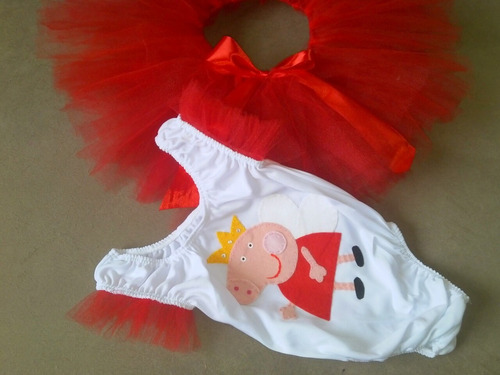 Remera Personalizada O Body  Con Pollera Tutu