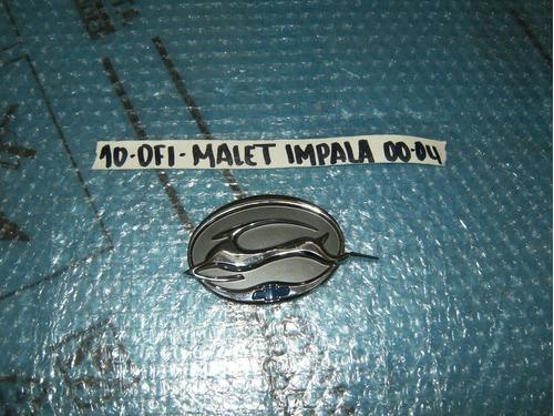 Emblema Maleta Chevrolet Impala 00/04 Usado  Foto 3