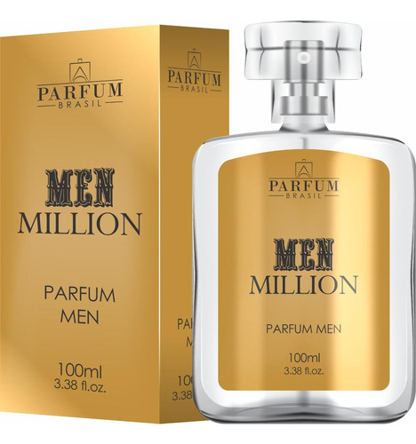 Parfum Brasil Men Million Edp 100ml Para Masculino Volume Da Unidade 100 Ml