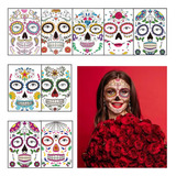 Maquillaje Catrina Mexicana Disfraz Dia De Los Muertos