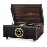 Reproductor De Discos Bluetooth Highland 4 En 1 De Victrola