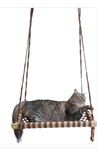 Cama Para Gatos En Macrame