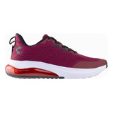 Tenis Charly Sport Running Hombre Capsula Pfx 1086326 Vino~