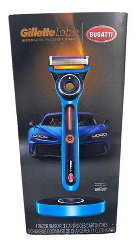 Gillette Heated Razor  Men Bugatti Edição Limitada Original