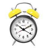 Reloj Despertador Steiner Campana Retro Analógico 11.9cm