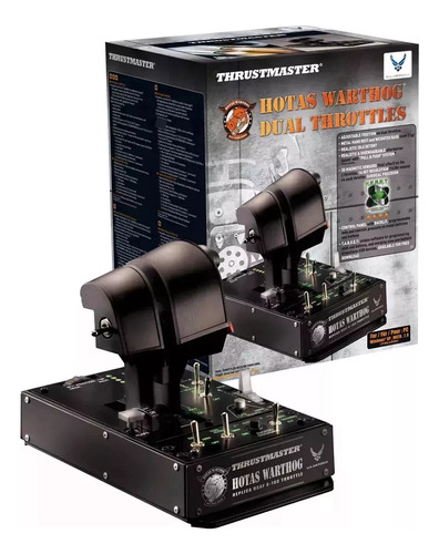 Aceleradores Dobles Thrustmaster Hotas Warthog (windows)