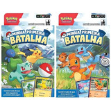 Kit Minha Primeira Batalha Pokemon  Jogo De Cartas