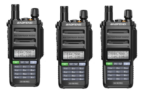 X3 Radio Baofeng Uv9r Uv-9r Pro V2 Uhf Vhf Resistente Agua