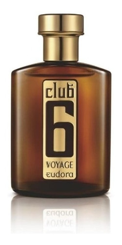 Colônia Masculino Club 6 Voyage Eudora 95ml 