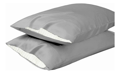 Funda Almohada Saten / Seda Anti Arrugas Anti Frizz X2 50x70