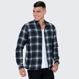 Camisa Xadrez Masculina Blusa Manga Longa Premium Exclusiva