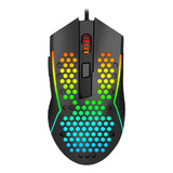 Mouse Gamer Redragon Reaping Rgb Preto M987-k