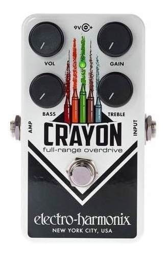 Pedal Overdrive Electro Harmonix Crayon 69 Full-range