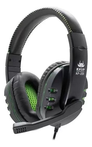 Fone Headset Gamer Para Pc P4 X - One Ouvido Kp - 359 Knup