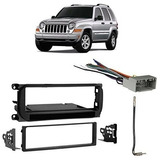 Se Adapta Jeep Liberty 2002-2007 Individual Din Estéreo Arné