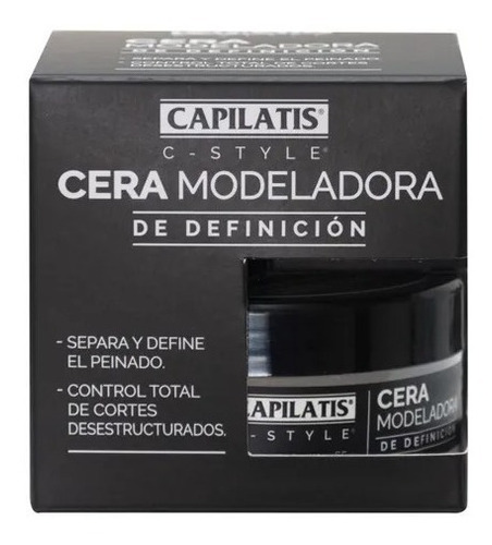 Capilatis C-style Cera Modeladora De Definición Peinado 55 G