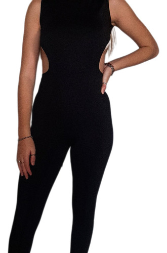 Catsuit Mono Jumpsuit Elastizado Largo Lycra